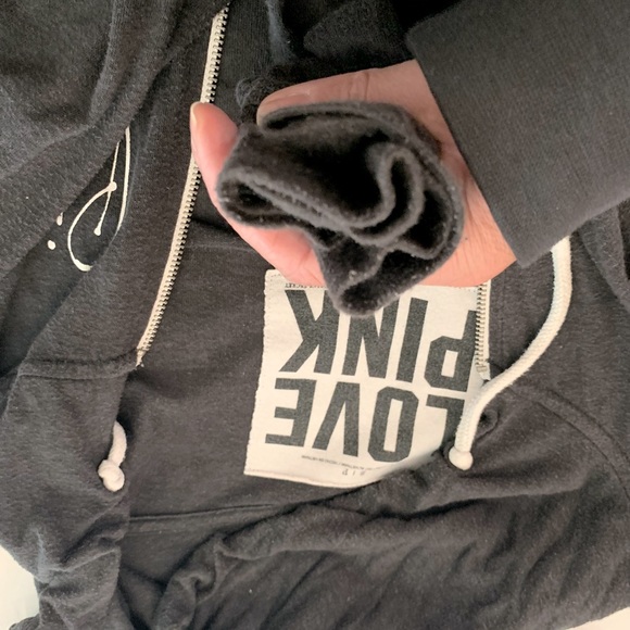 VS Pink Hoodie Victoria's Secret Pink
Size S Zip Up Hoodie - Picture 10 of 14